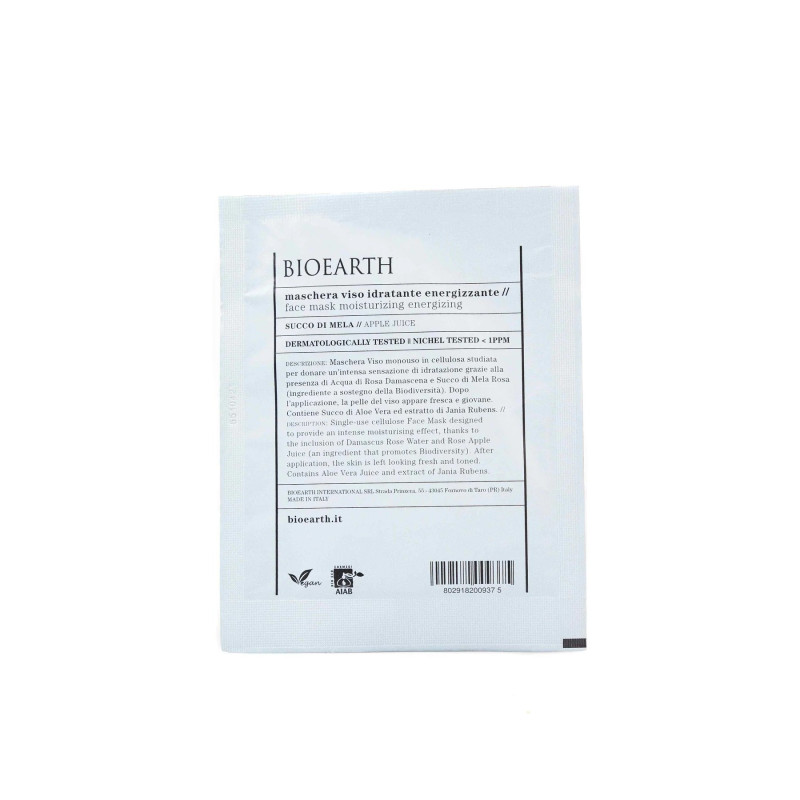 Bioearth Face Mask For Moisturizing And Energizing, 15ml