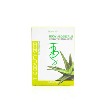 Bioearth Organic Aloe & Scrub Body Wash 250ml
