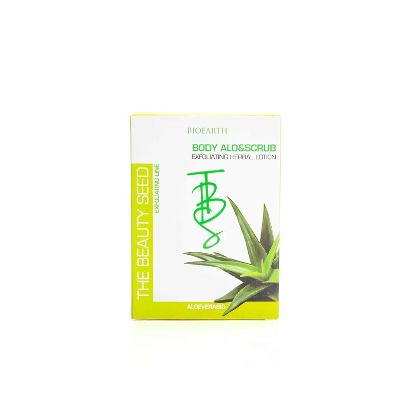 Bioearth Organic Aloe & Scrub Body Wash 250ml