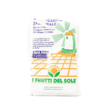 I Frutti Del Sole Organic Fine Sea Salt 1kg
