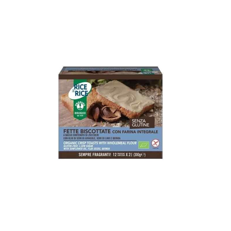 Probios Organic Crisp Toasts With Wholemeal Flour, 300g