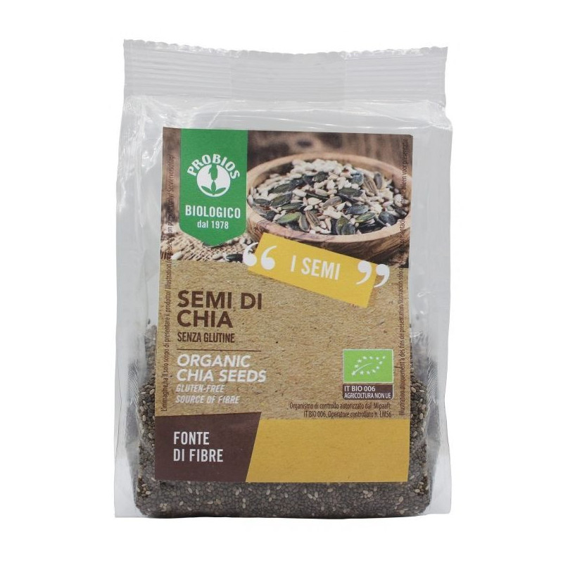 Probios Organic Chia Seeds, 150g