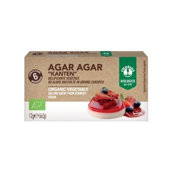 Probios Organic Agar Agar Seaweed, 12g (6 X 2g)