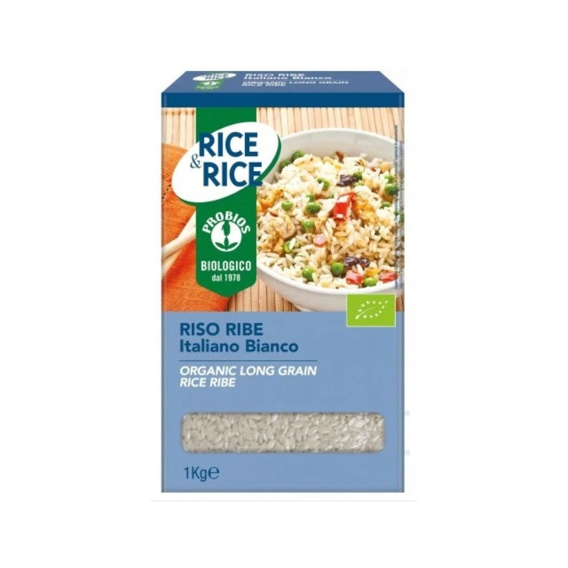 Probios Organic Ribe Long White Grain Rice Ribe, 1kg