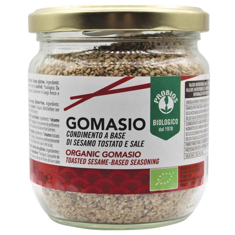 Probios Organic Gomasio Toasted Sesame, 200g