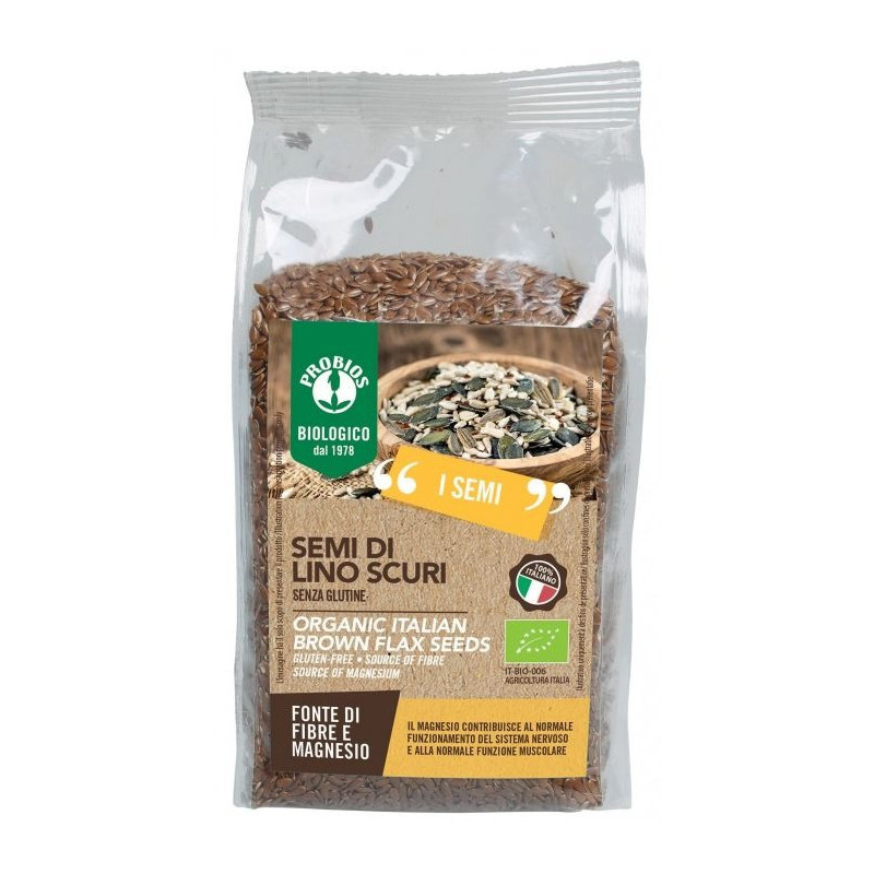 Probios Organic Brown Flax Seeds 500g