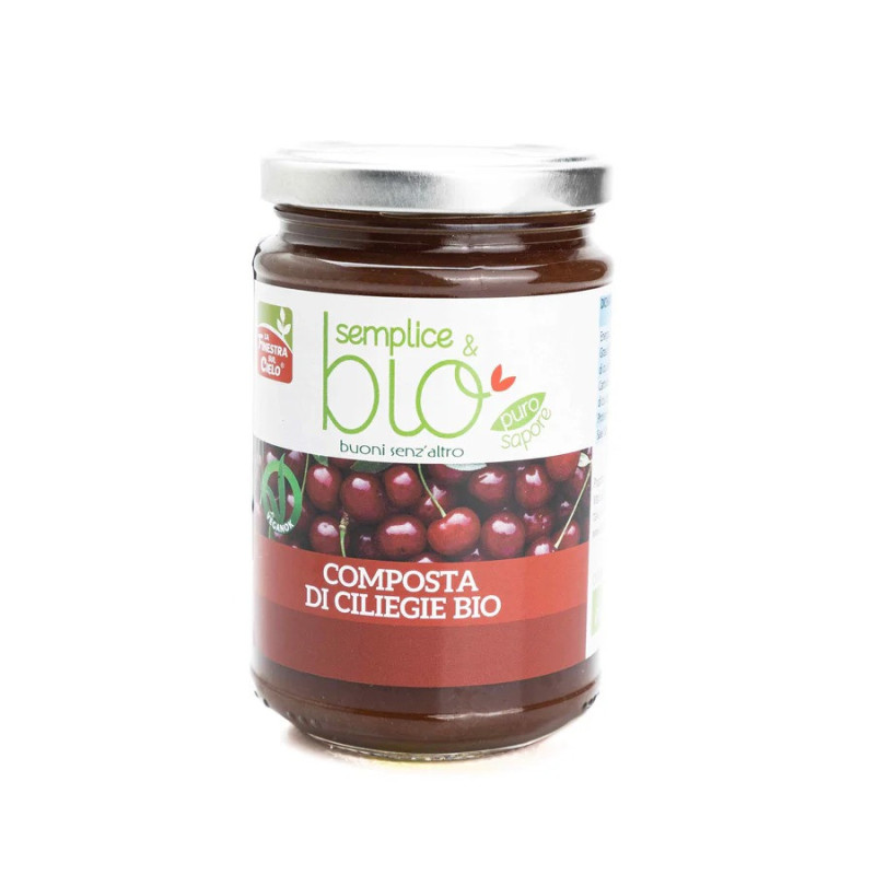 La Finestra Sul Cielo Organic Cherry Compote 320g