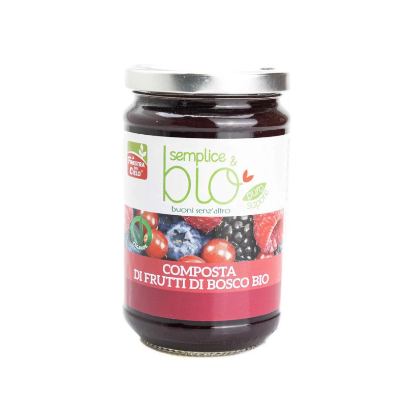 La finestra sul cielo Organic Berry Compote, 320G
