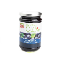 La finestra sul cielo Organic Blueberry compote 320g