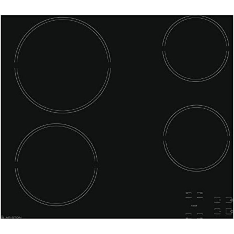 Ariston 60cm Electric Ceramic Hob, 4 Plates, HR611CA