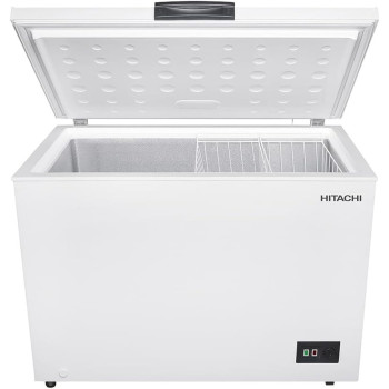 Hitachi Chest Freezer 316L Single Door With Storage Basket, High Energy Efficiency Cooling System, Adjustable Temperature, HRCS11316MNWAE