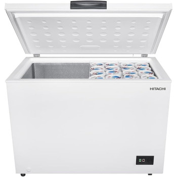 Hitachi Chest Freezer 316L Single Door With Storage Basket, High Energy Efficiency Cooling System, Adjustable Temperature, HRCS11316MNWAE