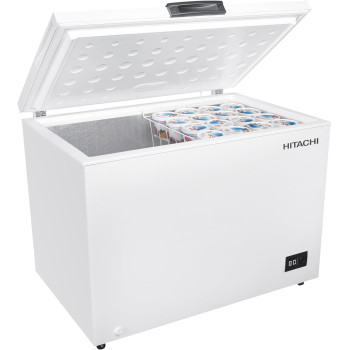 Hitachi Chest Freezer 316L Single Door With Storage Basket, High Energy Efficiency Cooling System, Adjustable Temperature, HRCS11316MNWAE