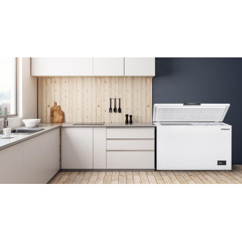 Hitachi Chest Freezer 316L Single Door With Storage Basket, High Energy Efficiency Cooling System, Adjustable Temperature, HRCS11316MNWAE