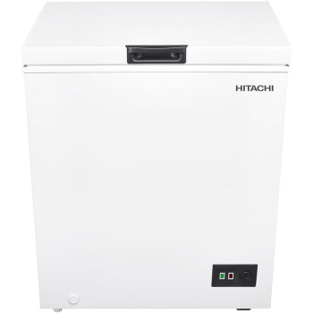 Hitachi Chest Freezer 145L Single Door with Storage Basket, High Energy Efficiency Cooling System, Adjustable Temperature, HRCS7145MNW
