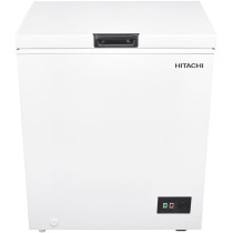 Hitachi Chest Freezer 145L Single Door with Storage Basket, High Energy Efficiency Cooling System, Adjustable Temperature, HRCS7145MNW