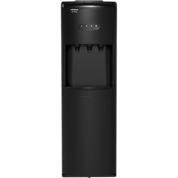 HITACHI Water Dispenser, Top Loading, Hot Cold and Ambient Temperature, Child Safety lock, Black, HWD15000B (2023 Model)