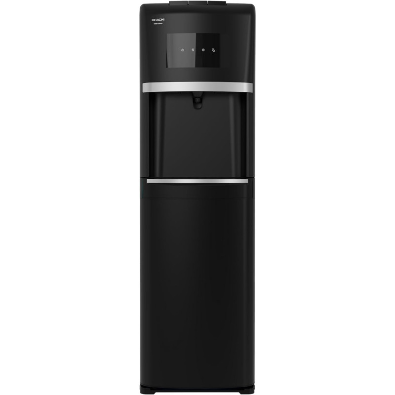 HITACHI Water Dispenser, Bottom Loading, Hot Cold And Ambient Temperature, Child Safety lock, Black, HWDB30000 (2023 Model)