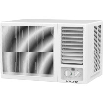 KROME 2 Ton Window Air Conditioner, 24000 BTU, R410a Gas,Rotary compressor, Energy Efficient, Low Noise, Maximum Cooling, Mechanical Control,Turbo Mode, White, KR-AWR24ST3