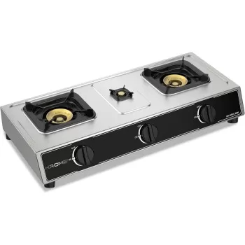 Krome Gas Stove 3 Burners,...