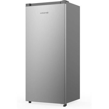KROME 220L Gross, Single Door Refrigerator, Environment Friendly, Reversible Door, Best Compact Small Fridge For Mini-Bar, Kitchen, KR-RDC220H