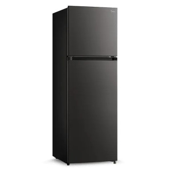 Midea 380 Liters Top Mounted Refrigerator, Frost Free Stainless Steel, MDRT385MTE46