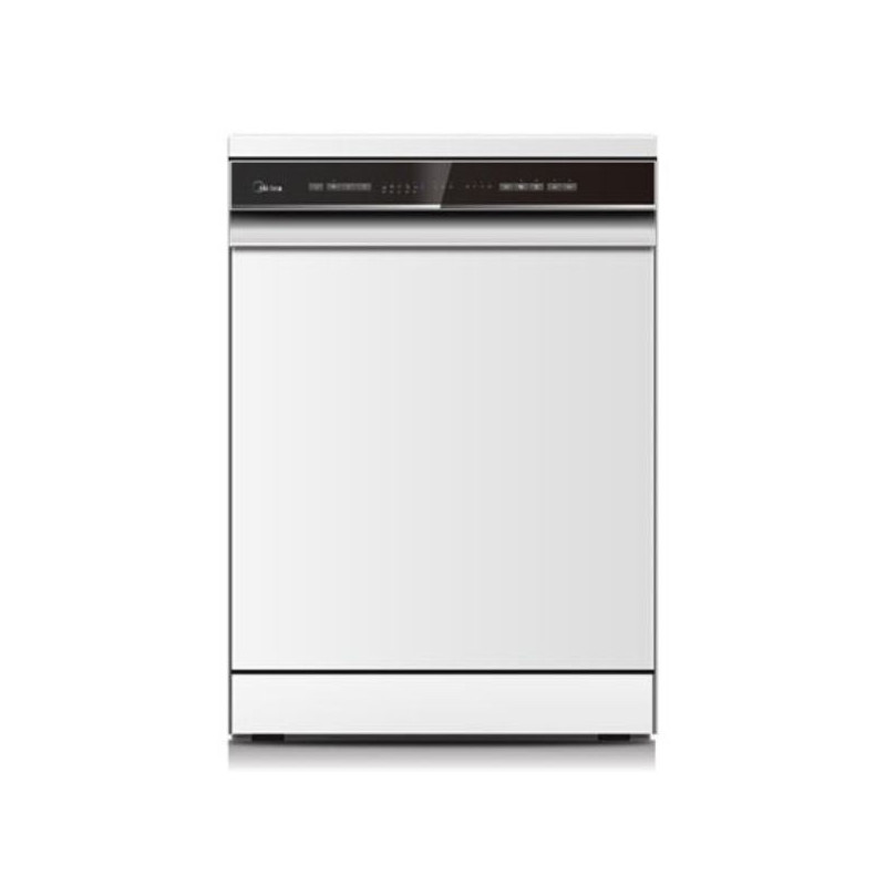 Midea 14 Place Dishwasher, 8 Programs, 2 Layer, WIFI, White WQP14-W7633CW