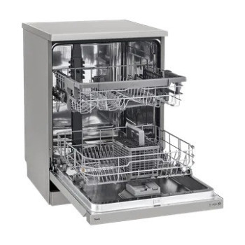 Midea 14 Place Setting Dishwasher WQP147605VS, Silver