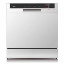 Midea 8 Place Setting Portable Dishwasher WQP83802FS, Silver