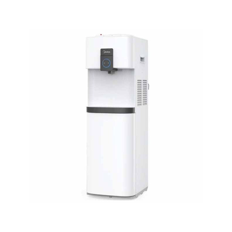 Midea Top loading Water Dispenser With Bottom Refrigerator, White, YL2037SB
