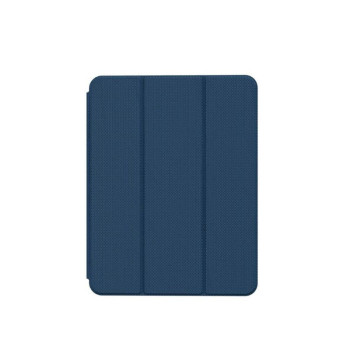 Green Lion Hogo Premium Leather Tablet Case with Pencil Holder, Stable Trifold Stand, Full Body Drop Protection, Soft TPU Easy Install and Remove, Auto Wake Sleep, Blue