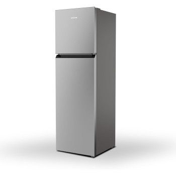 Krome 370L Gross, Top Mount Double Door Refrigerator, Automatic Defrost Freezer, A+ Energy Efficiency, Big Capacity Fridge, KR-REF370T