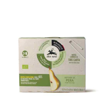 Alce Nero Organic Pear Nectar 600ml
