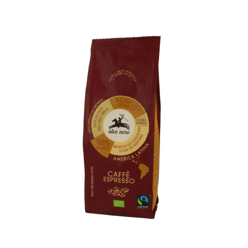 Alce Nero Organic Organic 100 Percent Arabica Expressso Coffee 250g