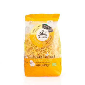 Alce Nero Organic Durum Wheat Semolina Kids Pasta With Animal Shapes 250g