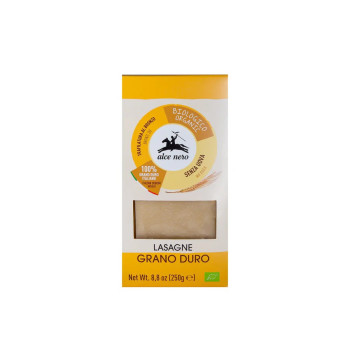 Alce Nero Organic Durum Wheat Semolina Lasagne 250g