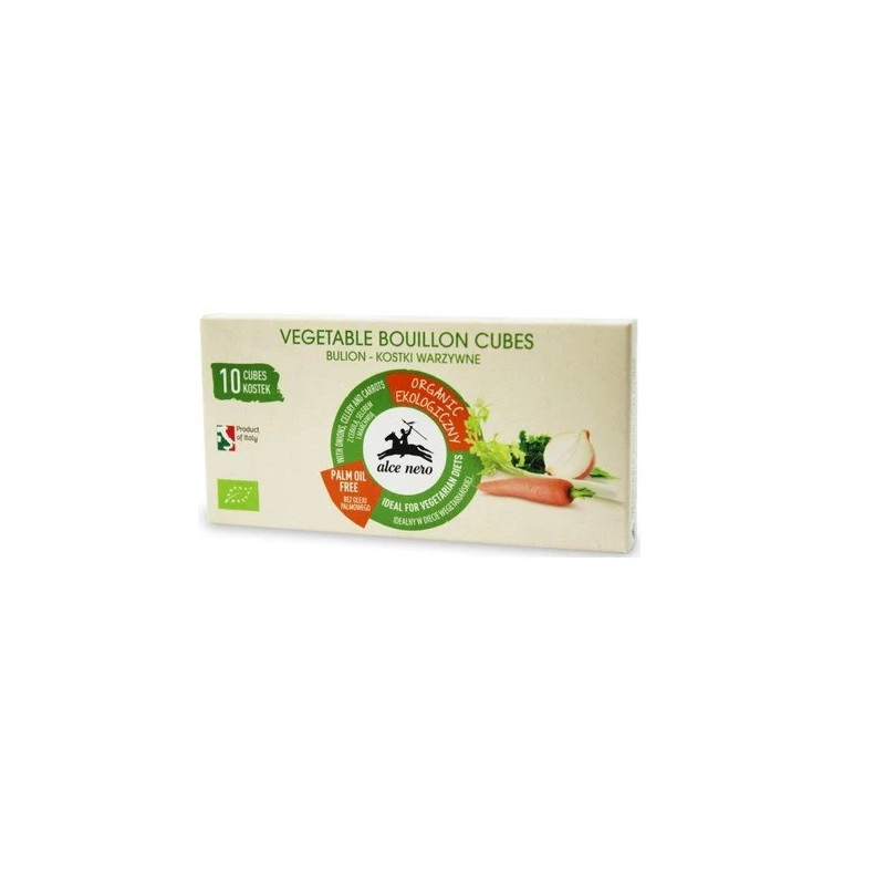 Alce Nero Organic Vegetable Bouillon Cube 100g