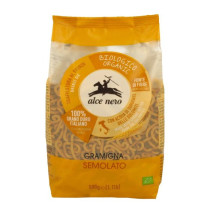 Alce Nero Organic Semi-Whole Wheat Gramigna Pasta 500g