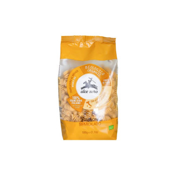 Alce Nero Organic Semi-Whole Wheat Fusilloni 500g