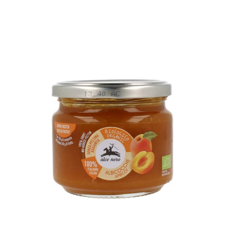 Alce Nero Organic Apricot Jam 270g