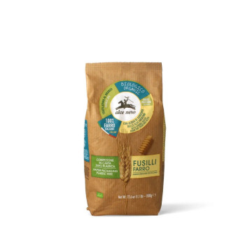 Alce Nero Organic Spelt Farro Fusilli Pasta 500g