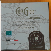 Coffee Gioia Organic Arabica Coffee Capsules, 30 Capsules