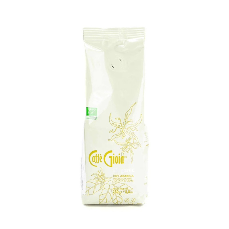 Coffee Gioia 100 Percent Organic Arabica Roasted Coffee Beans 250G