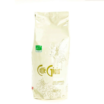 Caffe Gioia Organic Roasted Coffee Beans 100 Percent Arabica 1000g