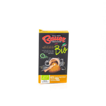 Bauer Organic Curry Stock Cube 60g