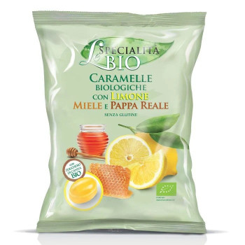 Lespecialita Organic Candy Filled With Lemon 80g