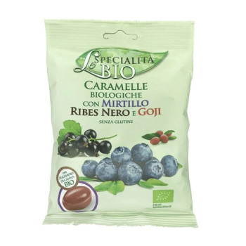 Lespecialita Organic Candy Blueberry Blackcurrant And Goji Flavour 80g