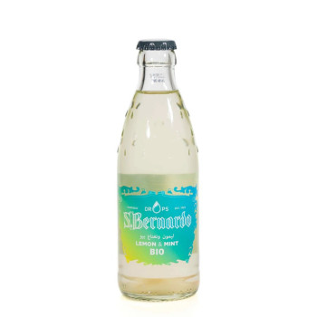 San Bernardo Organic Lemon & Mint Drink 260ml