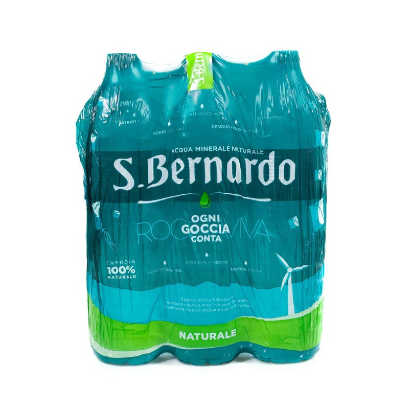 San Bernardo Natural Mineral Water PET 1.5L x 6 pcs