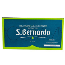 San Bernardo Natural Mineral Water Glass 330ml X 24 pcs